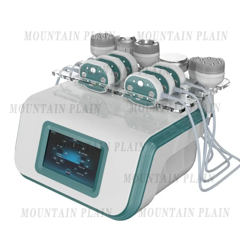 40K Lipo 8 In 1 S Shape Fat Cavitation Vacuum Negative Pressure RF Ultrasonic System Slimming Machine