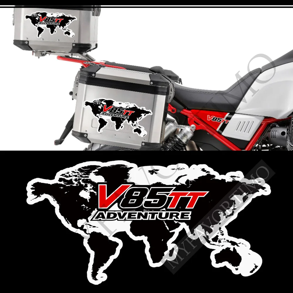 For Moto Guzzi V 85 TT V85TT motorcycle trunk and trunk personalized decoration protection sticker sticker kit