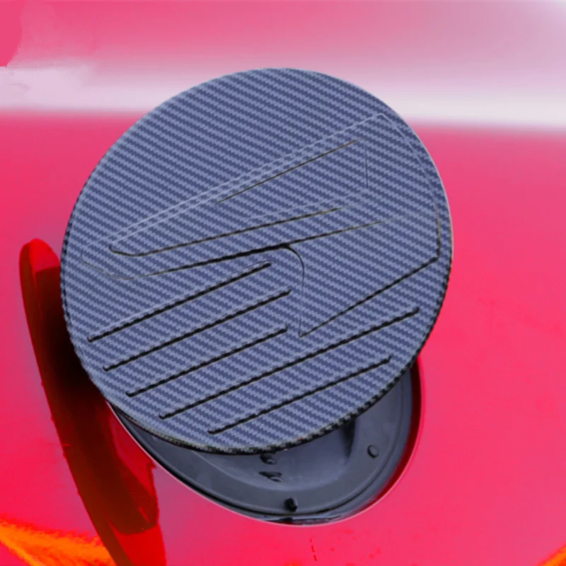 

For MAZDA 3 2019-2022 carbon fiber pattern fuel tank cover decorative stickers appearance modification parts New arrivals