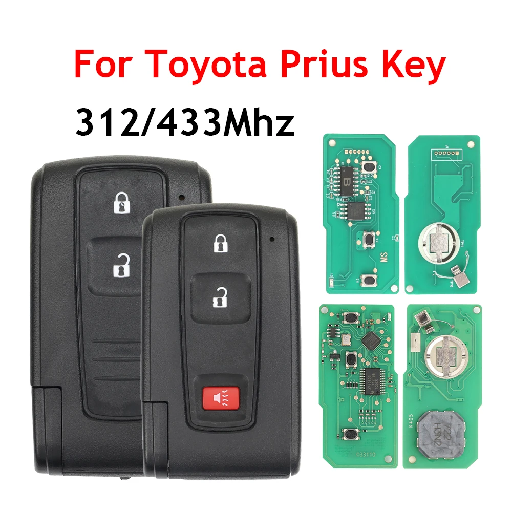 

Liberty для Toyota Prius 2004-2009, автомобильный умный дистанционный брелок без ключа, 312/433 МГц, 4D чип-ключи FCC MOZB21TG MOZB31EG