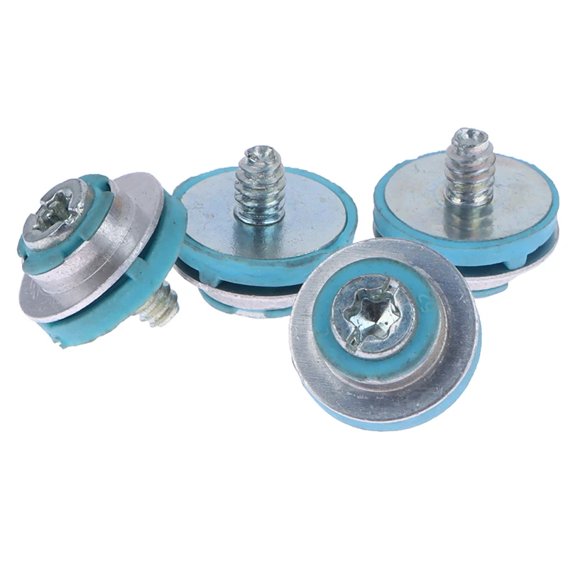* 4Pcs Blue Screws For  3.5 HDD 400 600 800 480 680 880 G1 G2 G3 G4 Screws Isolation Grommet Mounting HDD Screws