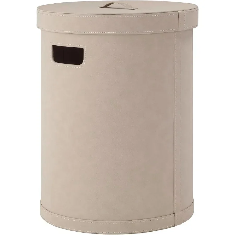 SAHLA Decorative Storage Bin/Laundry Basket With Lid