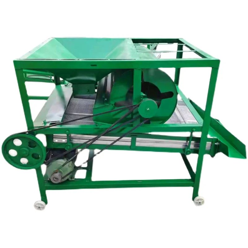 Seed VibratingScreen Extension Multifunctional Corn Soybean Cleaning Machine Wheat Grain Household Screening Selection Separator