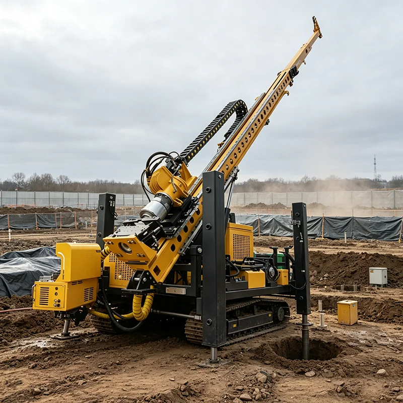 Exploration Reverse Circulation Drill Rig Light RC Drilling Machine for Field Mineral Prospecting