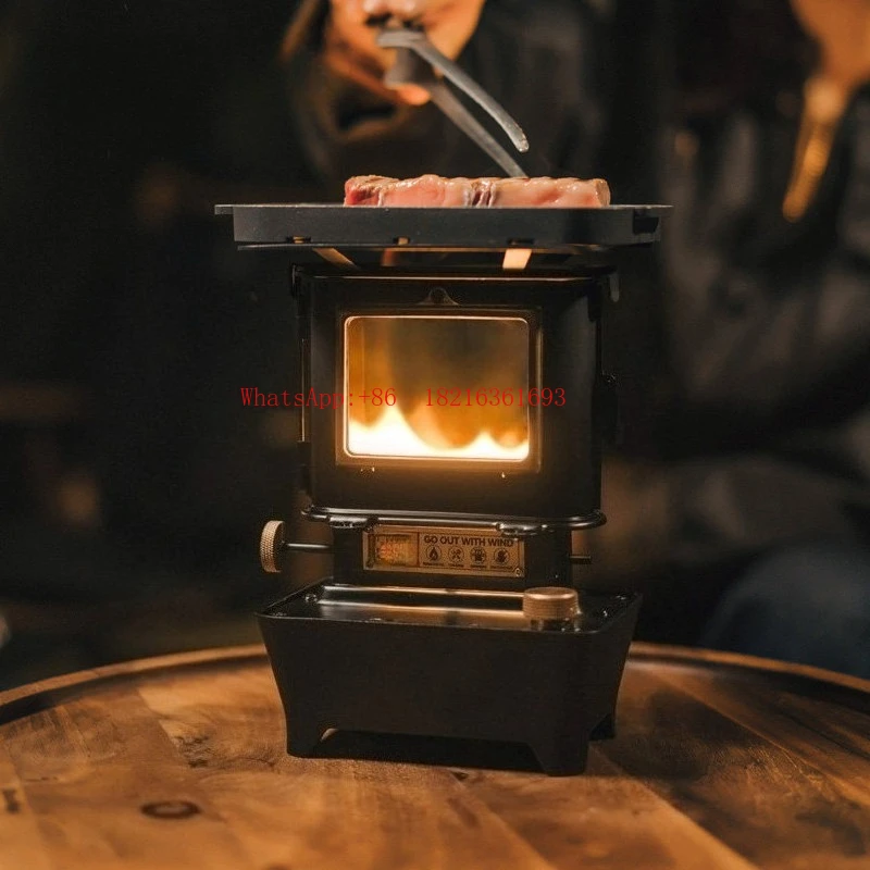 Outdoor Camping Lamp, Tea Grill, Oil Lamp Stove, Heater