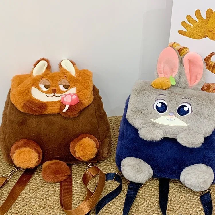 

Disney cute Zootopia backpack bag cartoon girl boy gift bag school student bag