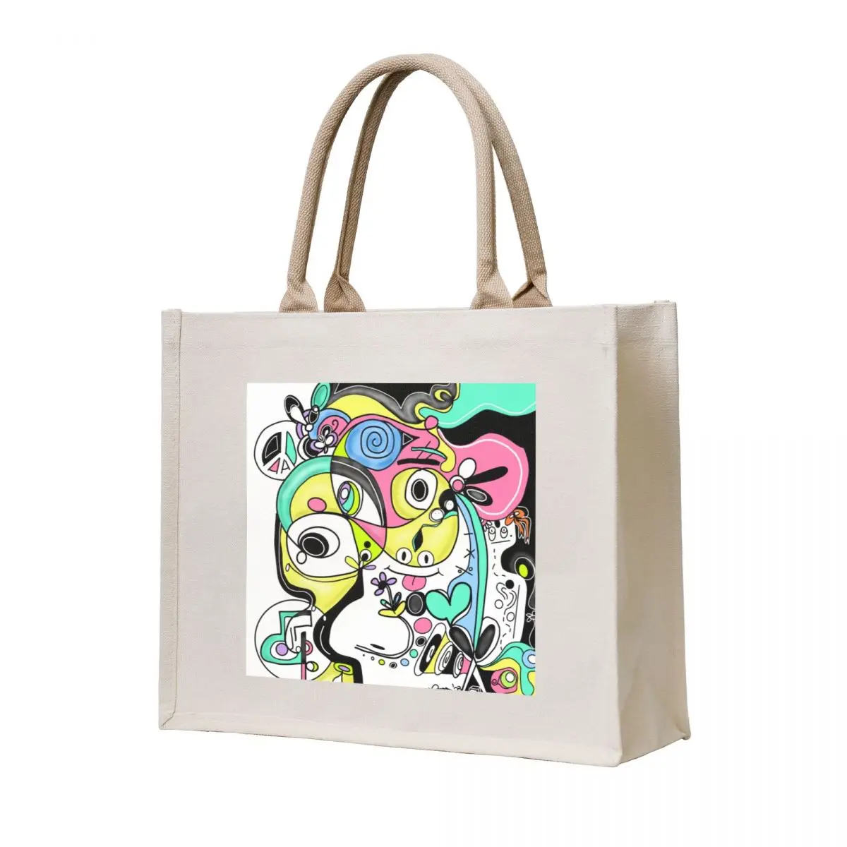 

Foreseen Unseen Tote Bag eco pack tote bag men's hand bags cute pouch bag