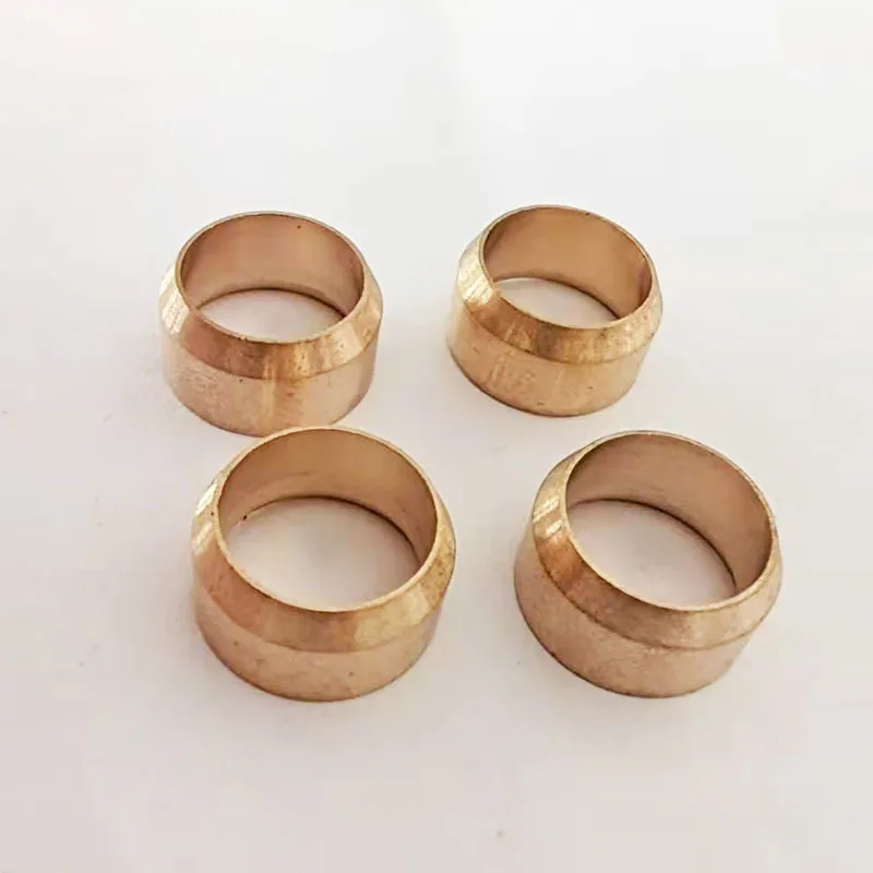 Universal Accessories For Motorcycles And CarsConnecting Rod Copper Wholesale Motorcycle Parts Fittings Tube Inner And Outer Nut