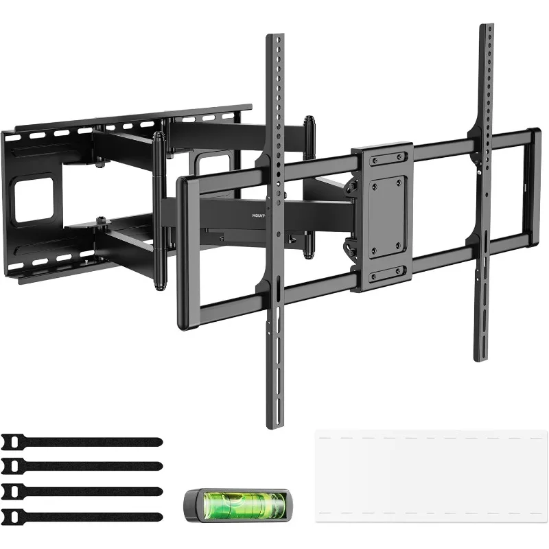 

Heavy Duty XXL Full Motion TV Wall Mount for Extra Large TVs, max VESA 900x600, Holds up to 264lb, Swivel Tilt Extension