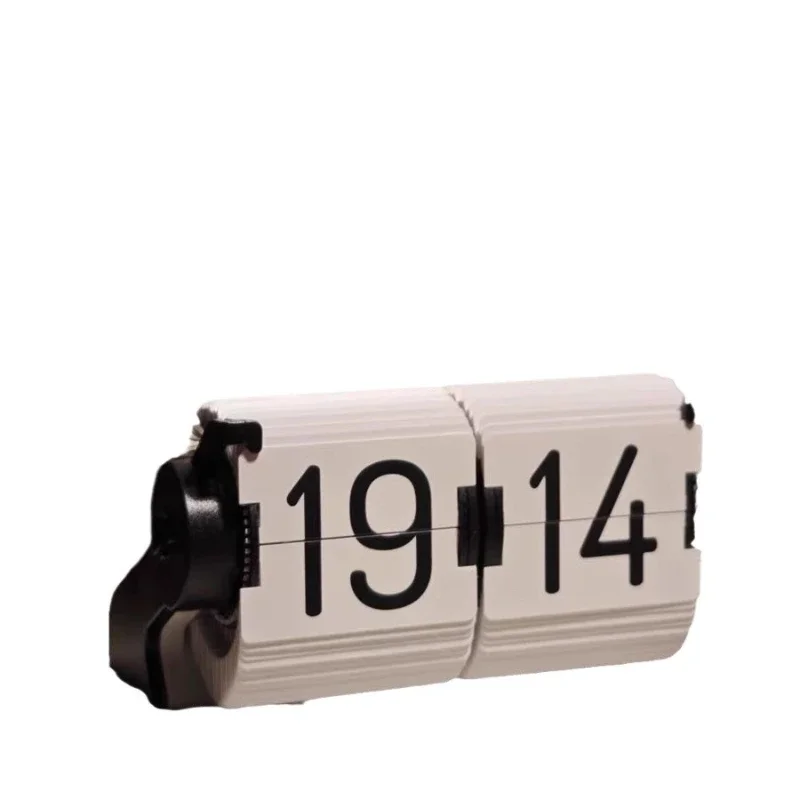 

Time Flow Time Manager Creative Smart Clock Desktop Smart Automatic Page Turning Alarm Clock