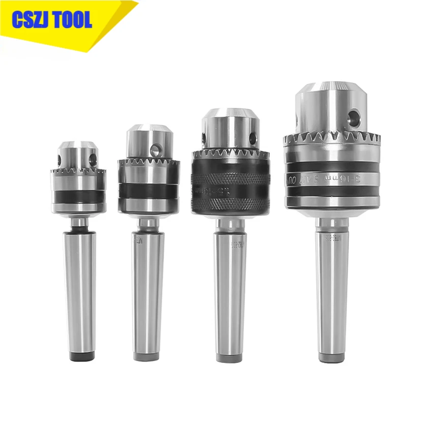 

CSZJ 1Set MT2 MT3 MT4 B10 B12 B16 B18 Pull back Morse thread shank Drill Chuck Arbor Lathe CNC drill tool holder M10 M12 M16