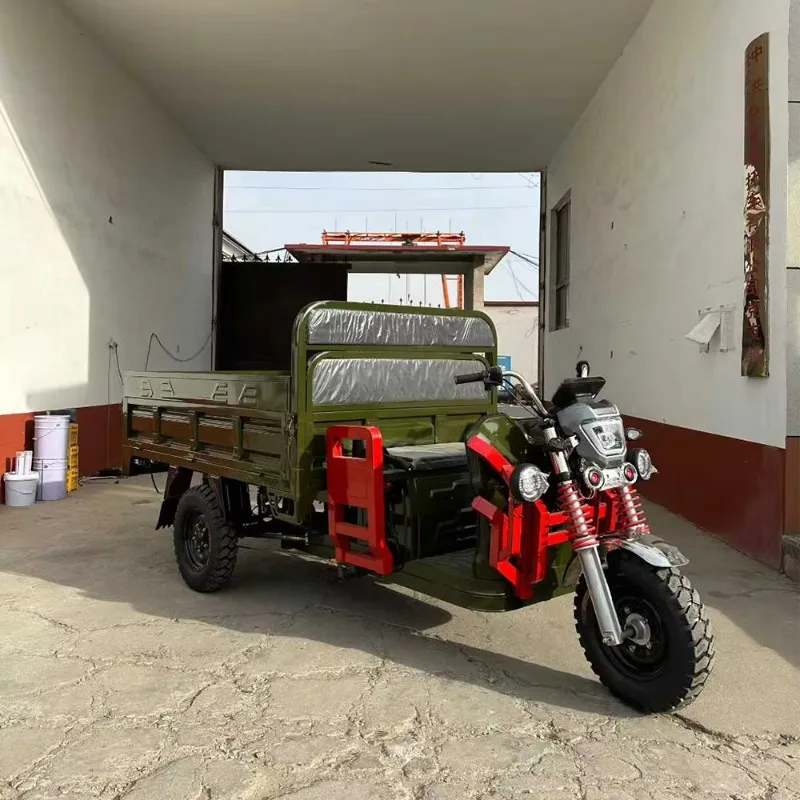 Hot Sell Overseas Electric Freight Tricycle with 3000W Large Motor for Long-distance Travel