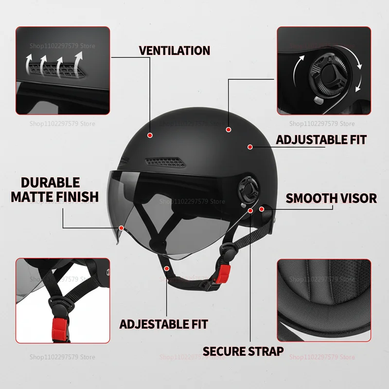 Helm Sepeda Listrik Bersertifi - Motorcycle Gear Urban ulasan dan harga