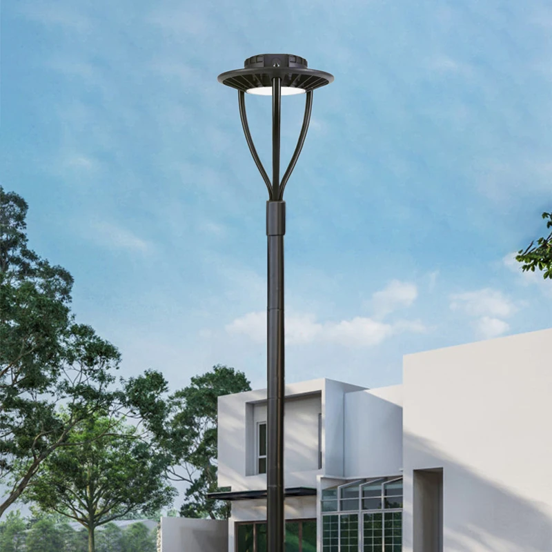 Dia76*1920mm Height Diameter Street Light Pole Garden Lamp Split High Pole Solar Landscape Lighting Support Stand