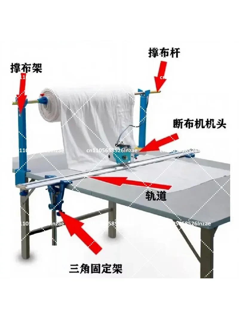 Automatic Cloth Cutting Machine with Track for Efficient Fabric Cutting Home Fabric Cutting Machine with Track