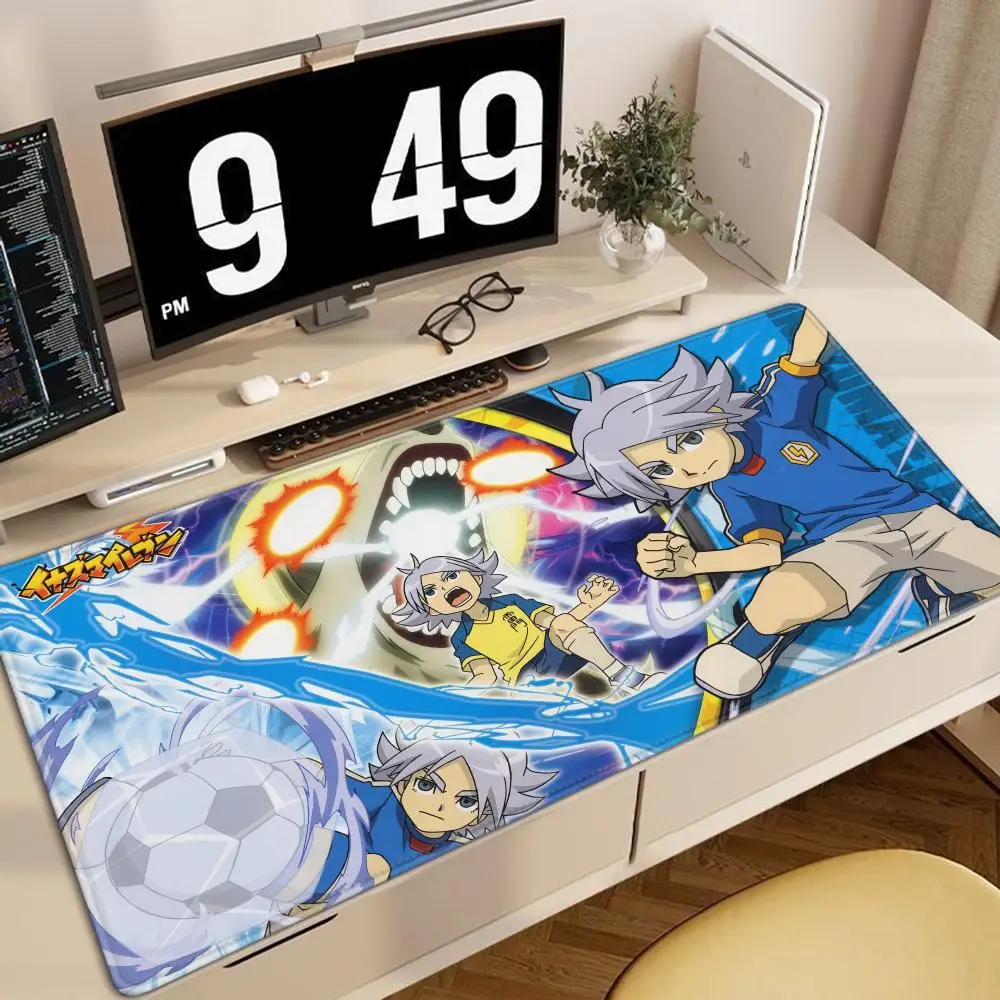 

Game Inazuma Eleven Mousepad Desk Pad Gaming Accessories Prime Gaming XXL Keyboard Pad Stitched Pad Desk Pad 400x900mm