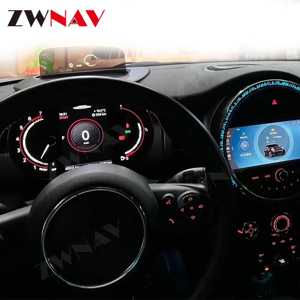 Digital Meter Screen For BMW MINI IPS Intelligence Instrument Display Refit HeadUnit Car Multimedia  Upgradation LCD Panel