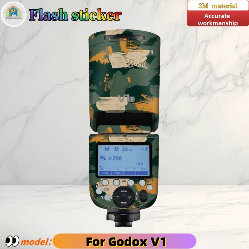 

for Godox V1 Flash sticker, DIY skin,Precision tailoring wear-resistant protective film