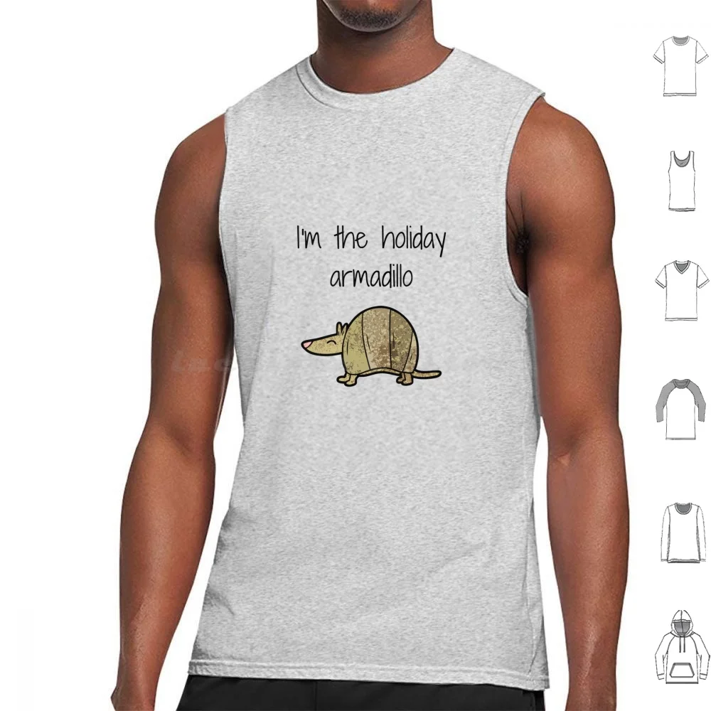 Friends / The Holiday Armadillo Tank Tops Print Cotton Friends Ross Rachel Monica Ross And Rachel Chandler Joey