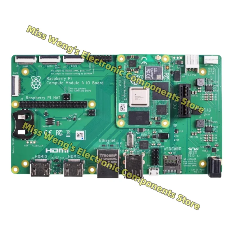 Compute module 4 IO Board CM4 Core Board Bottom Board IO Expansion