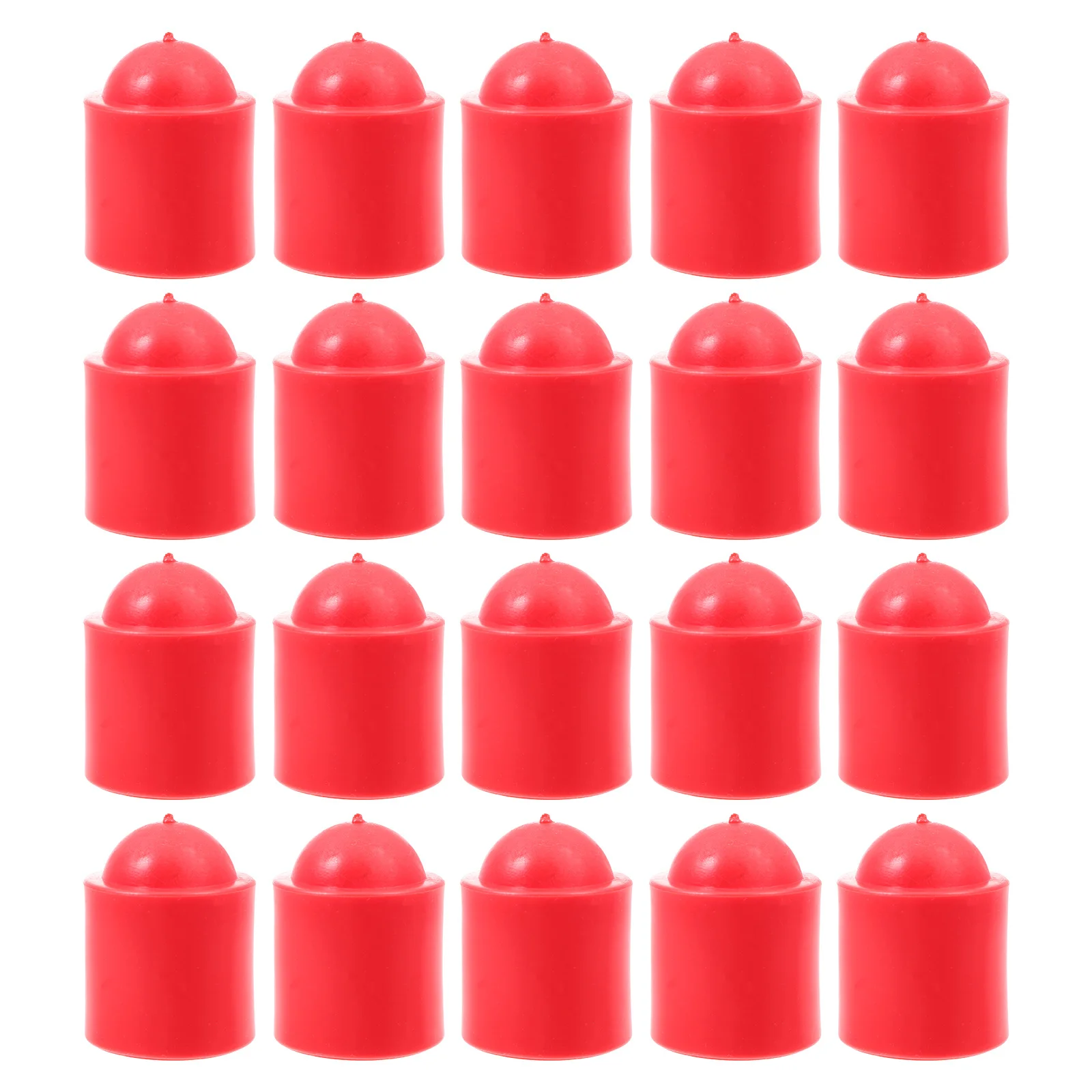 

20pcs Billiard Rod End Protector For Pool Cue Protection Snooker Essential Replaceable Covers Billiard Cues End Protectors