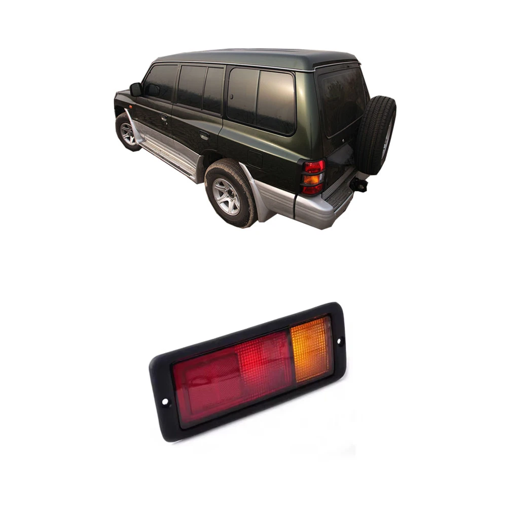 1 Stück R- oder L-Heckstoßstangenleuchte für Pajero V20 1989–1999 MB 124963   Nebelschlussleuchte ohne Leuchtmittel für Montero V30, Nebelscheinwerfer für Shogun V40