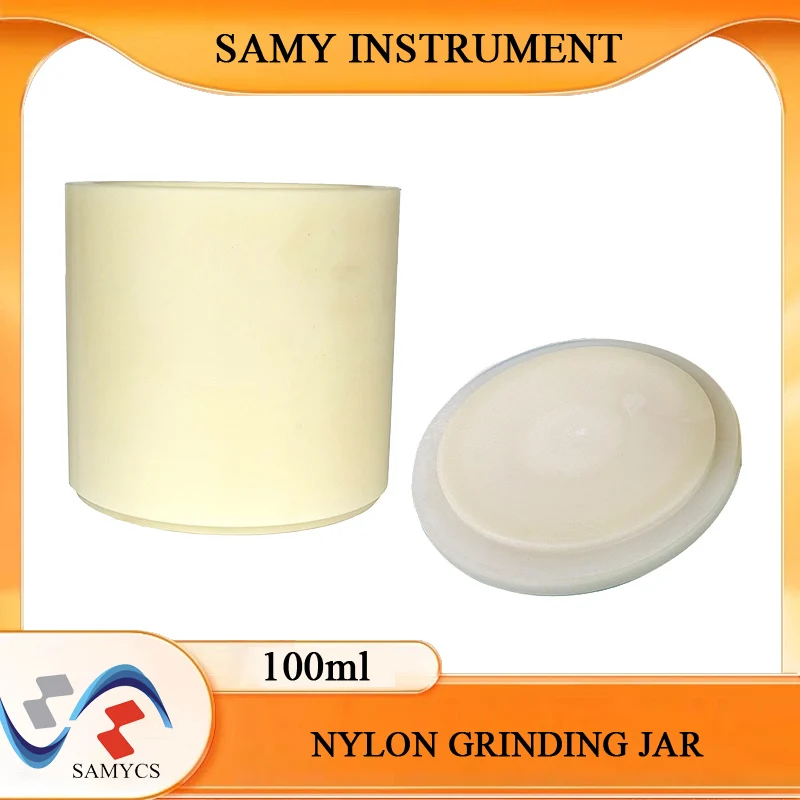 Laboratory Planetary Ball Mill Grinding Consumables Nylon Tank 100ml Container Pot Nylon Material for Powder Grinding