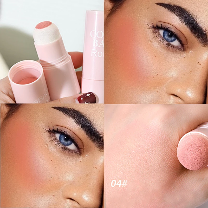 Brightening Matte Blush Stick Vitality Boom Boom Blush Stick Multi-Color Contour Stick Face Blush