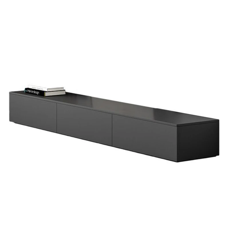 Minimalist Modern Tv Stand Black Storage Luxury Premium Tv Cabinet Glamour Drawer Soportes De Televisión Living Room Furniture