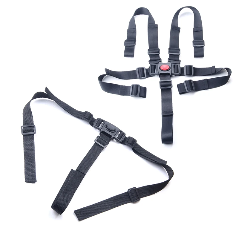 Baby 3/5 Point Safety Belt - For Dining/High/Feeding Chair & Stroller/Pushchair | Essential Baby Safety Accessories