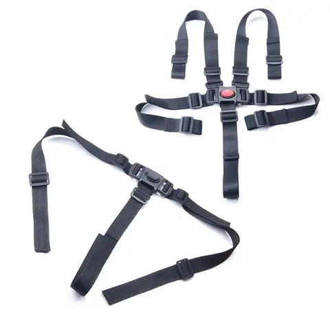 Baby 3/5 Point Safety Belt - For Dining/High/Feeding Chair & Stroller/Pushchair | Essential Baby Safety Accessories