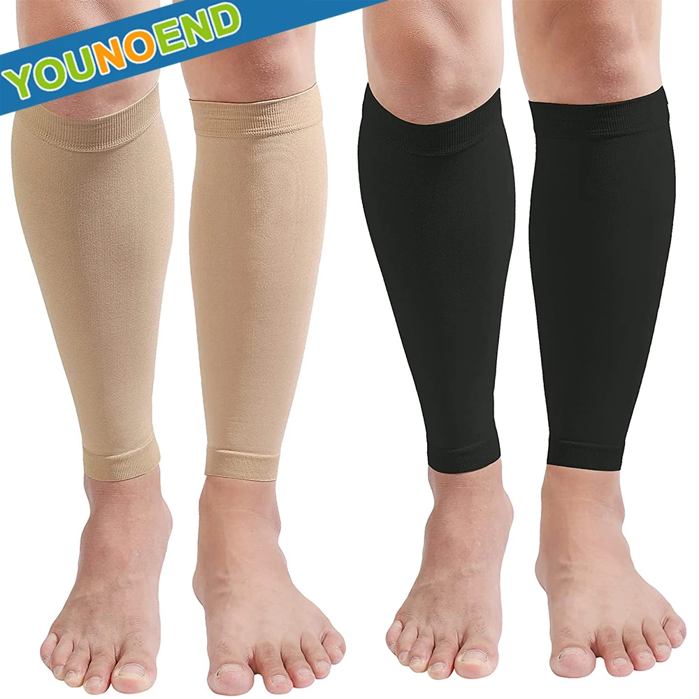 1Pair Calf Compression Sleeves Leg Compression Socks for Pain Relief,Swelling,Edema,Maternity,Varicose Veins,Shin Splint,Nursing