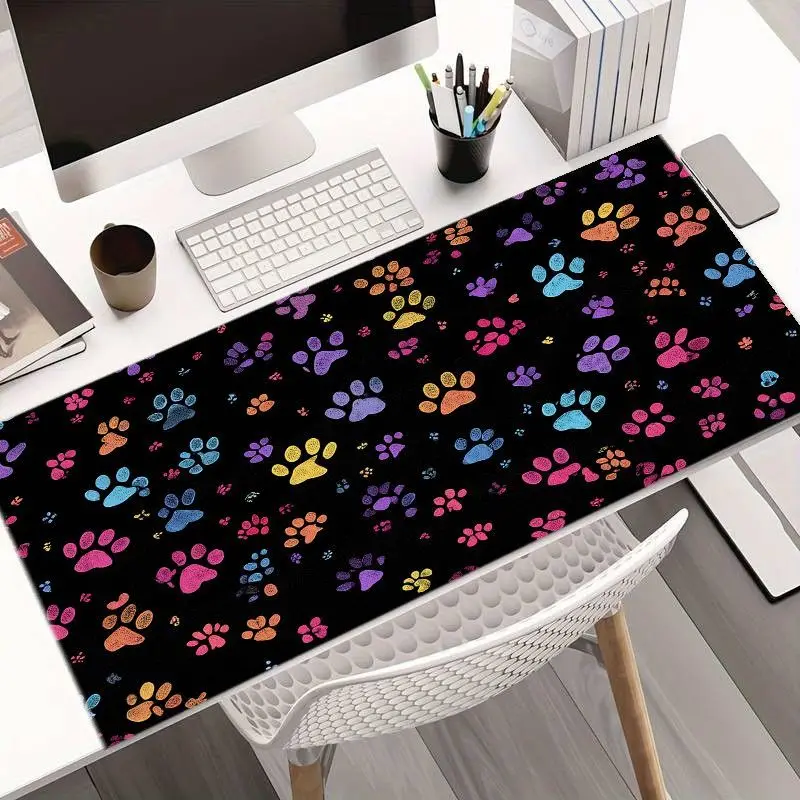 Whimsical Iron Art Large Mouse Pad Flying Dragon Fantasy Desk Mat Ergonomic Gaming Office Computer Setup