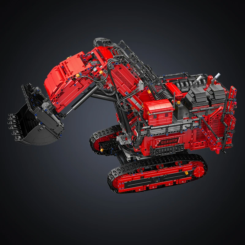 Mold King 17070 17071 Technische Auto Speelgoed De RC R 9800 Graafmachine Bouwsteen Techniek Graafmachine Baksteen Kinderen Kerstcadeau
