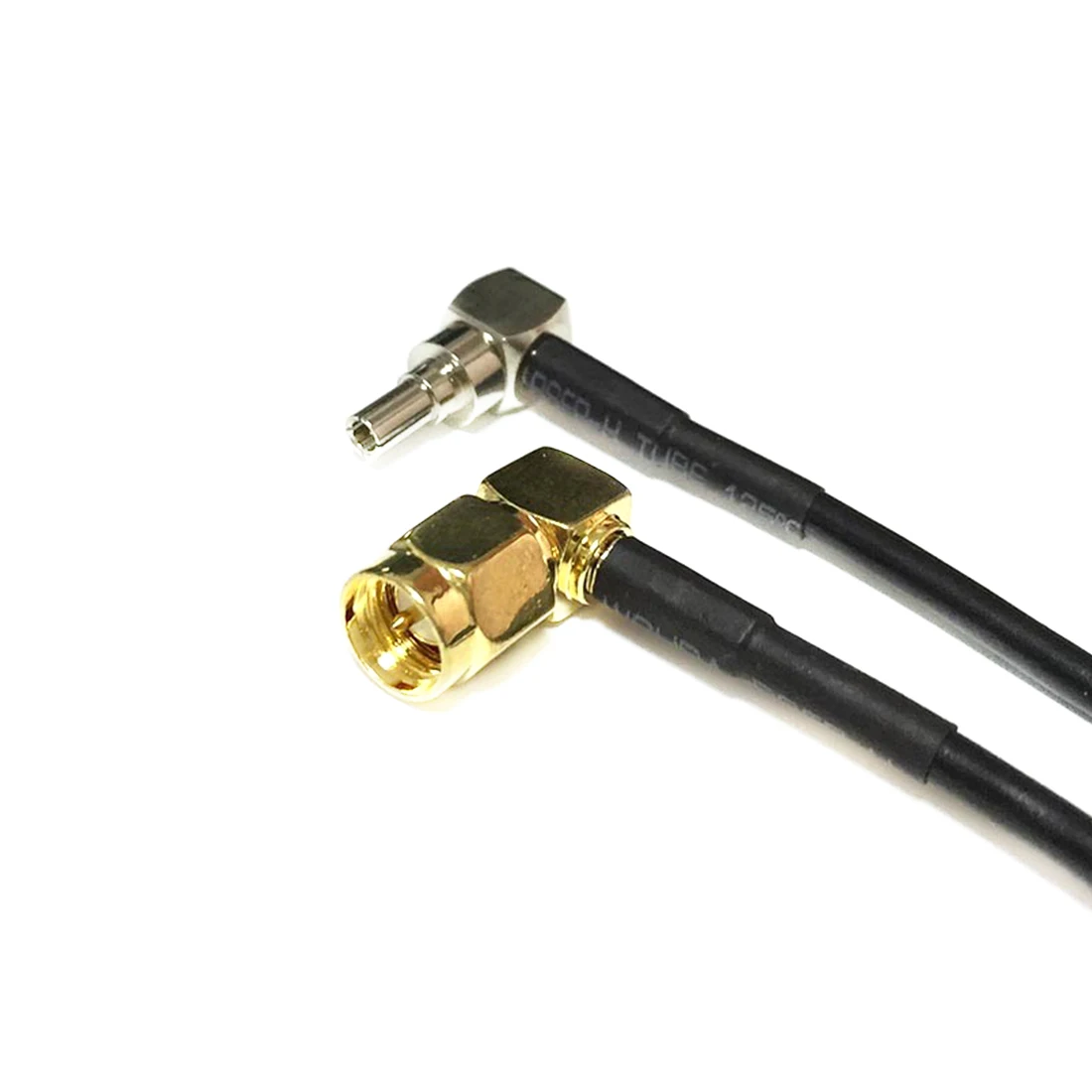 

9pcs Wireless Modem Wire SMA Male Plug Right Angle Switch CRC9 Right Angel Connector RG174 Cable 20cm 8" Wholesale Fast Ship