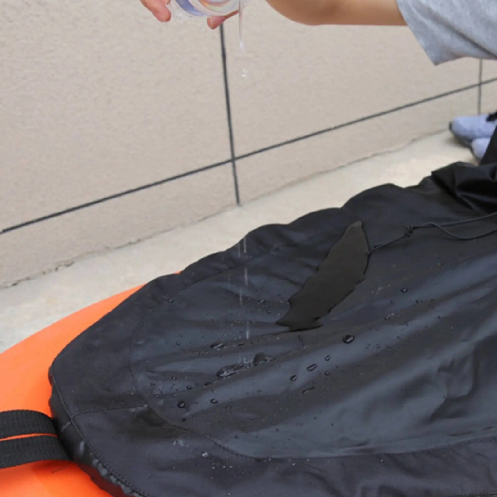 Afbeelding 4: Kajak-sprayrok Verstelbare pasvorm Waterdichte kajakrok Paddle Boat Spray Deck Verzegelde naden Watersportuitrusting Lichtgewicht