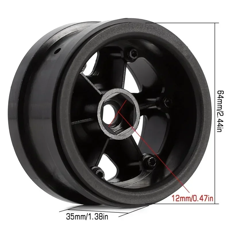 4PCS 130mm 2.2