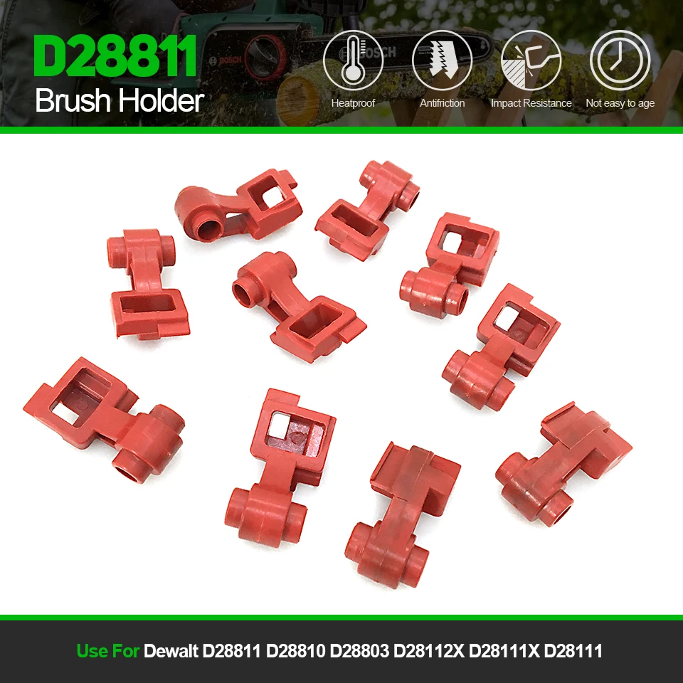 

10Pcs Replace Brush Holder For Dewalt D28811 D28810 D28803 D28112X D28111X D28111 648743-00 Power Tool Angle Grinder Accessories