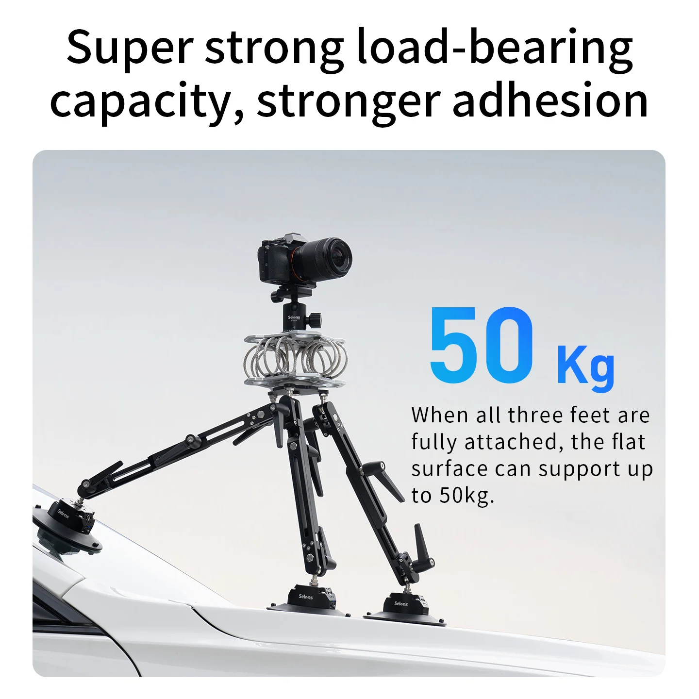 Selens Shock Absorber Vibration Isolator For Car Suction Cup Mount For Gimbal Stabilizer & RONIN,RONIN M,RONIN MX,RONIN S