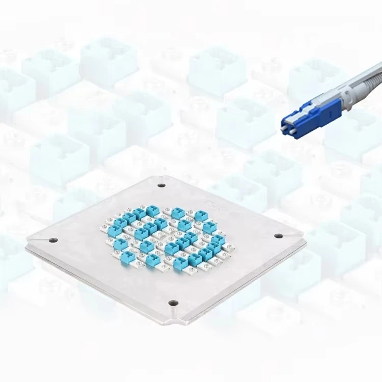 CS-PC-48 CS connector patch cord plate fibre optic connector jig polish fiber optic polishing fixture