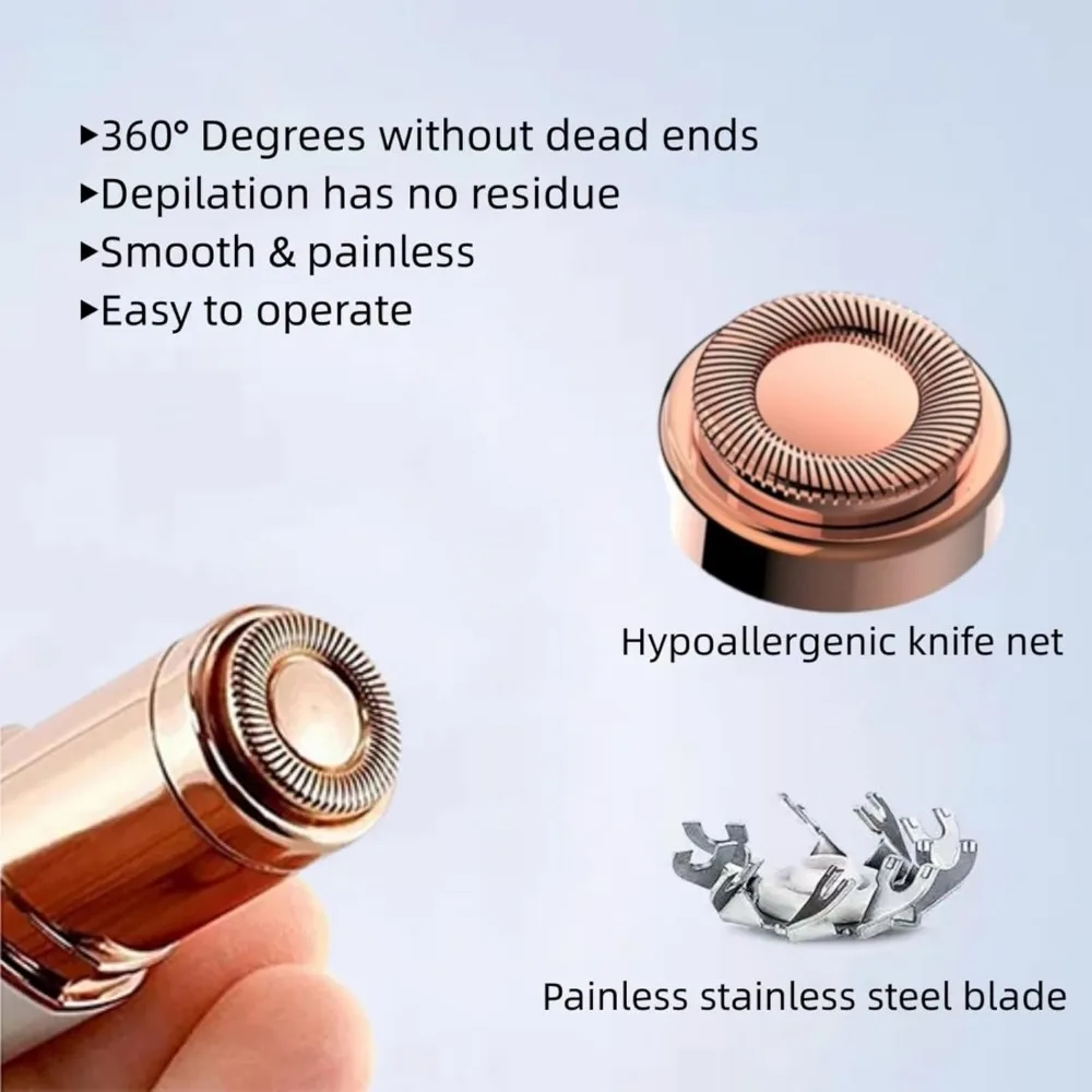 2025 Hot 2/4/6 قطعة رؤوس بديلة لإزالة الشعر متوافقة مع أداة إزالة شعر الوجه الخالية من العيوب للنساء، للجيل 1