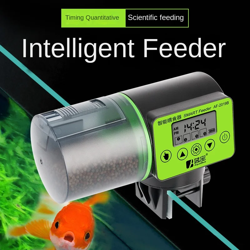 

Fish Tank Automatic Feeder Automatic Timing Feed Aquarium Pet Goldfish Feeder Large Capacity Automatic Aquarium Accessories