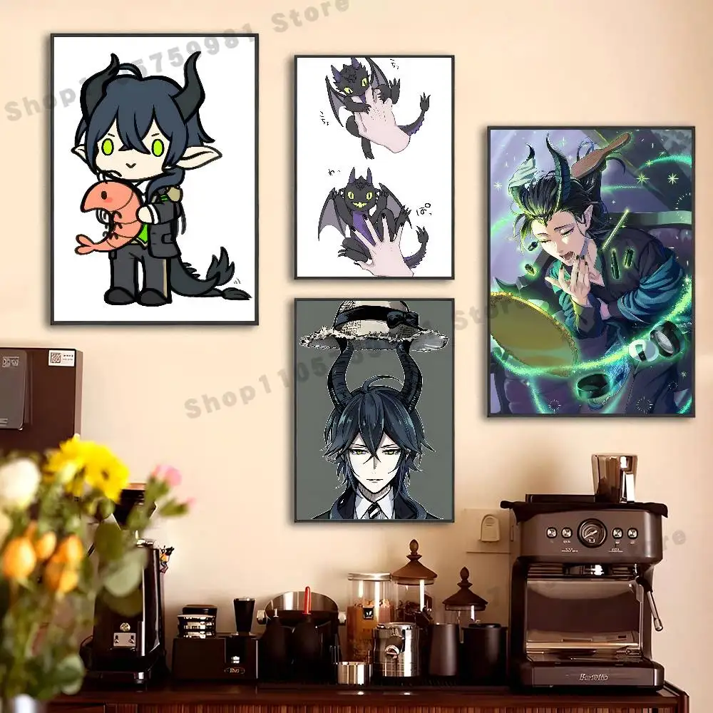 Malleus D-Draconia Game Poster HD Art Sticky Wall Waterproof For Bedroom Game Room Wall Home Decor Gifts