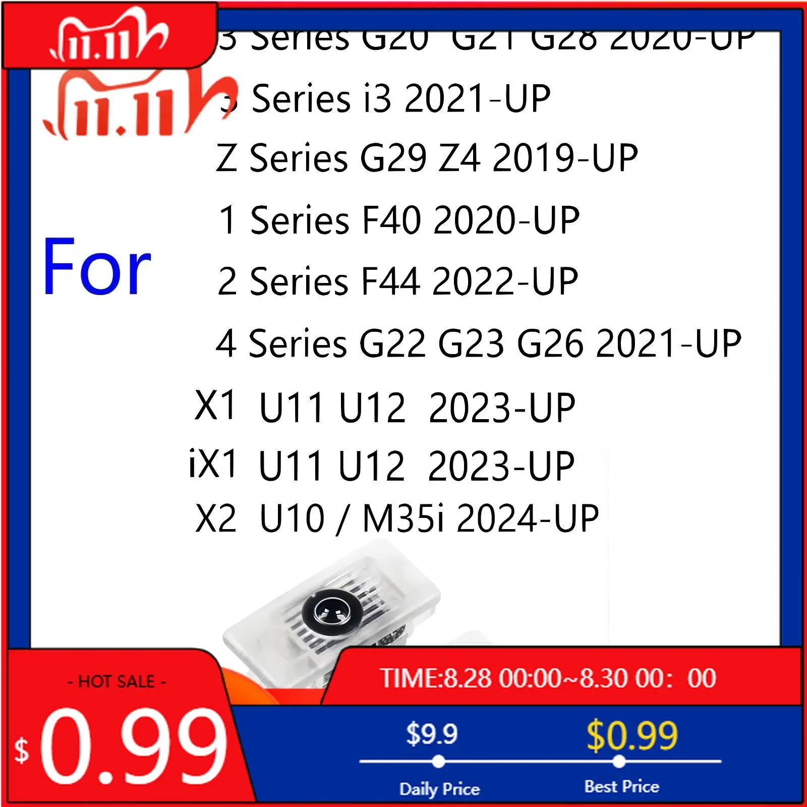 Emblems 2X Led Car …