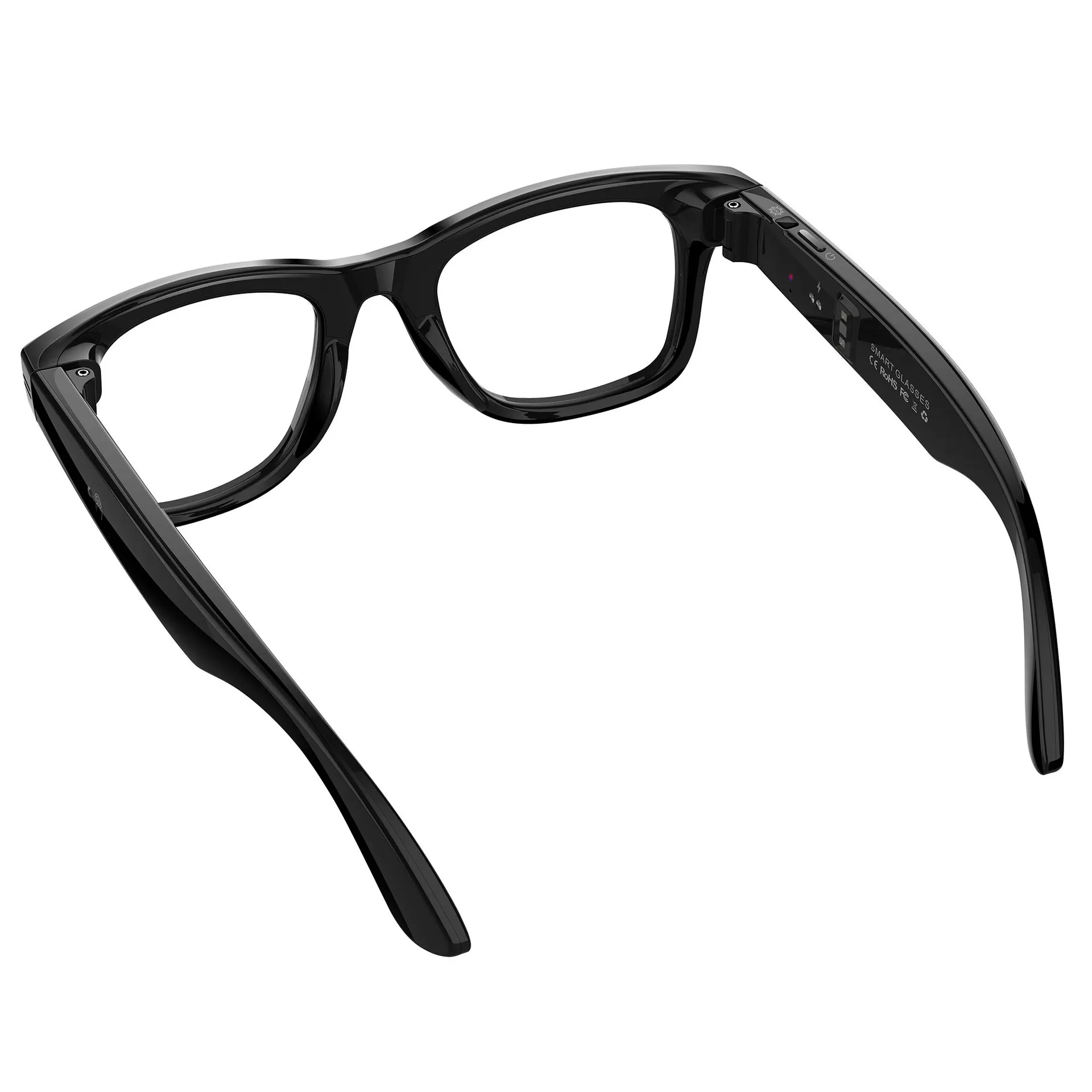 AI health, smart glasses, UV detection, sunburn reminder, heart rate,monitoring, Bluetooth call.