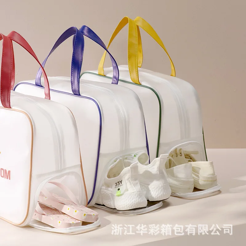 Swimming Bag Dry and Wet Separation Portable Large-capacity Toilet Bag Waterproof Portable Bath Fitness Storage Bag makeup box