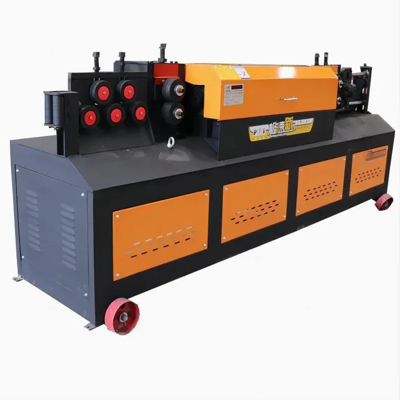 Steel Bar Straightening And Cutting Machine Round Steel Rebar CNC Hydraulic Bar Straightening And Cutting Machine