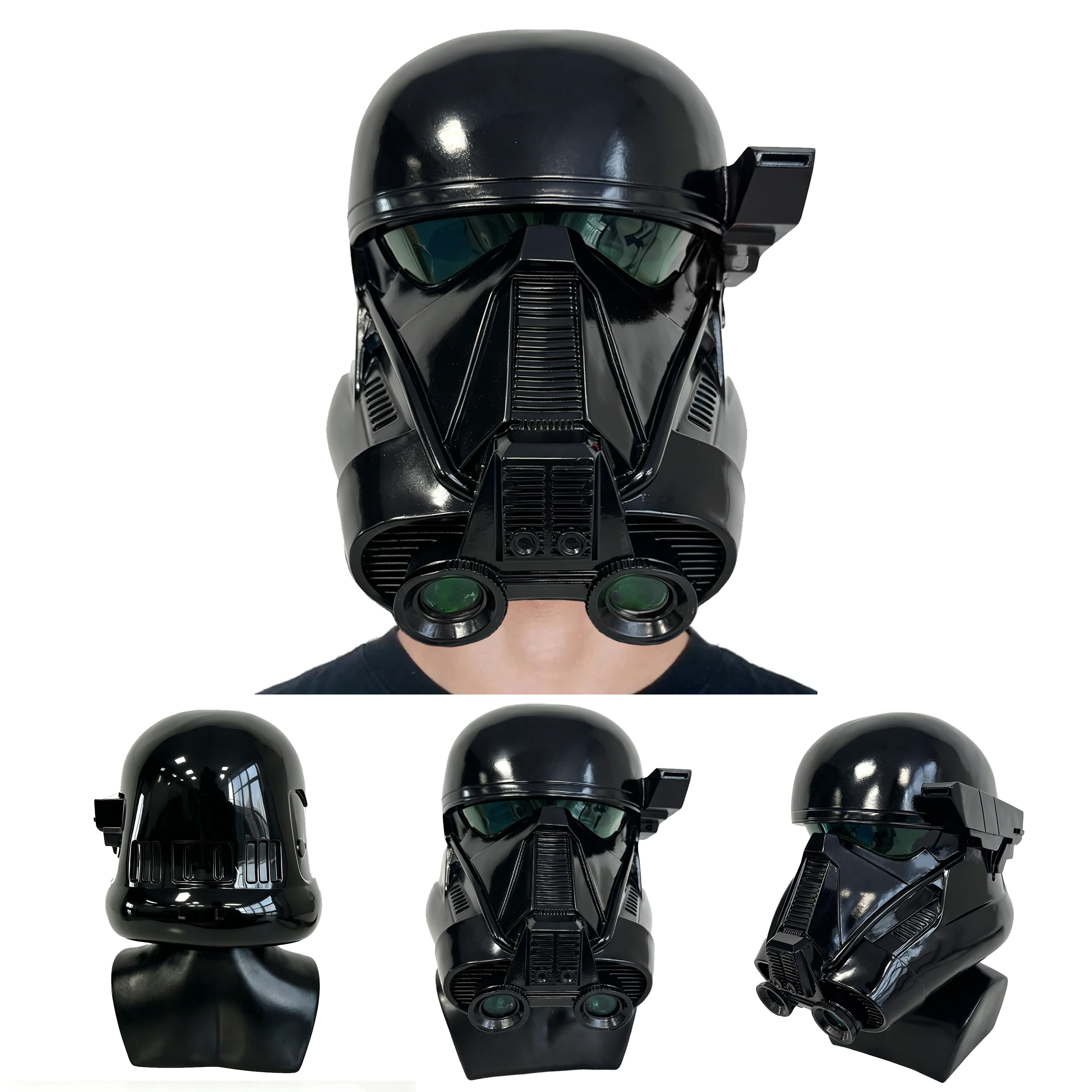 Imperialer Death Trooper Helm Black Series Film Cosplay Rollenspiel Erwachsenen-Sammlerstück Rogue One Helm Requisite