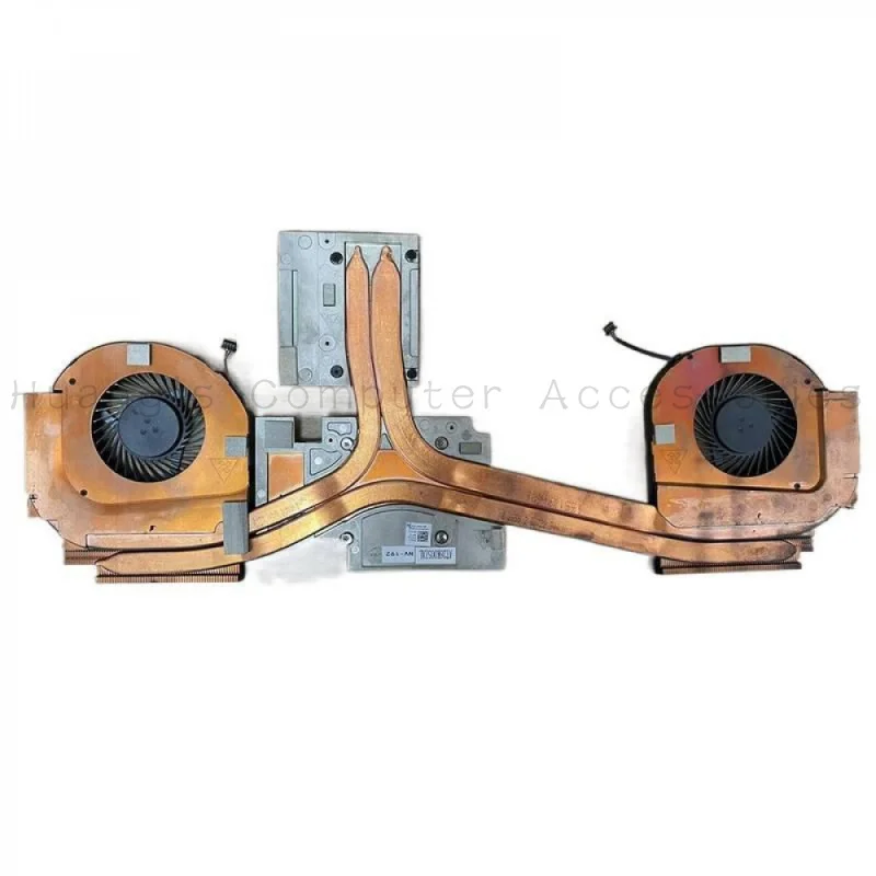 SS+New CPU GPU Cooling Heatsink Fan Assembly FRU 07JV64 7JV64 D1HY2 For Dell Precision 7730 M7730 Workstation DAP20-NV256 NV-192