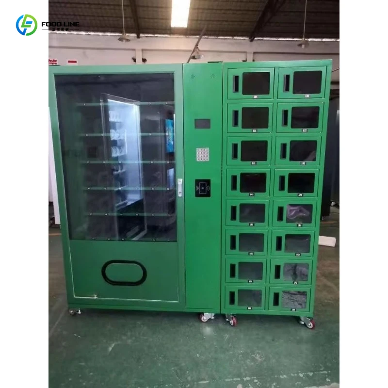 FL Safety PPE Vending Machine Smart Retail Kiosk for Helmet Mask Earplug Tool Storage Factory Warehouse